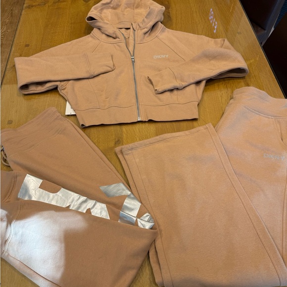 Dkny Pants - NWOT DKNY 3 piese tracksuit with Silver Accents